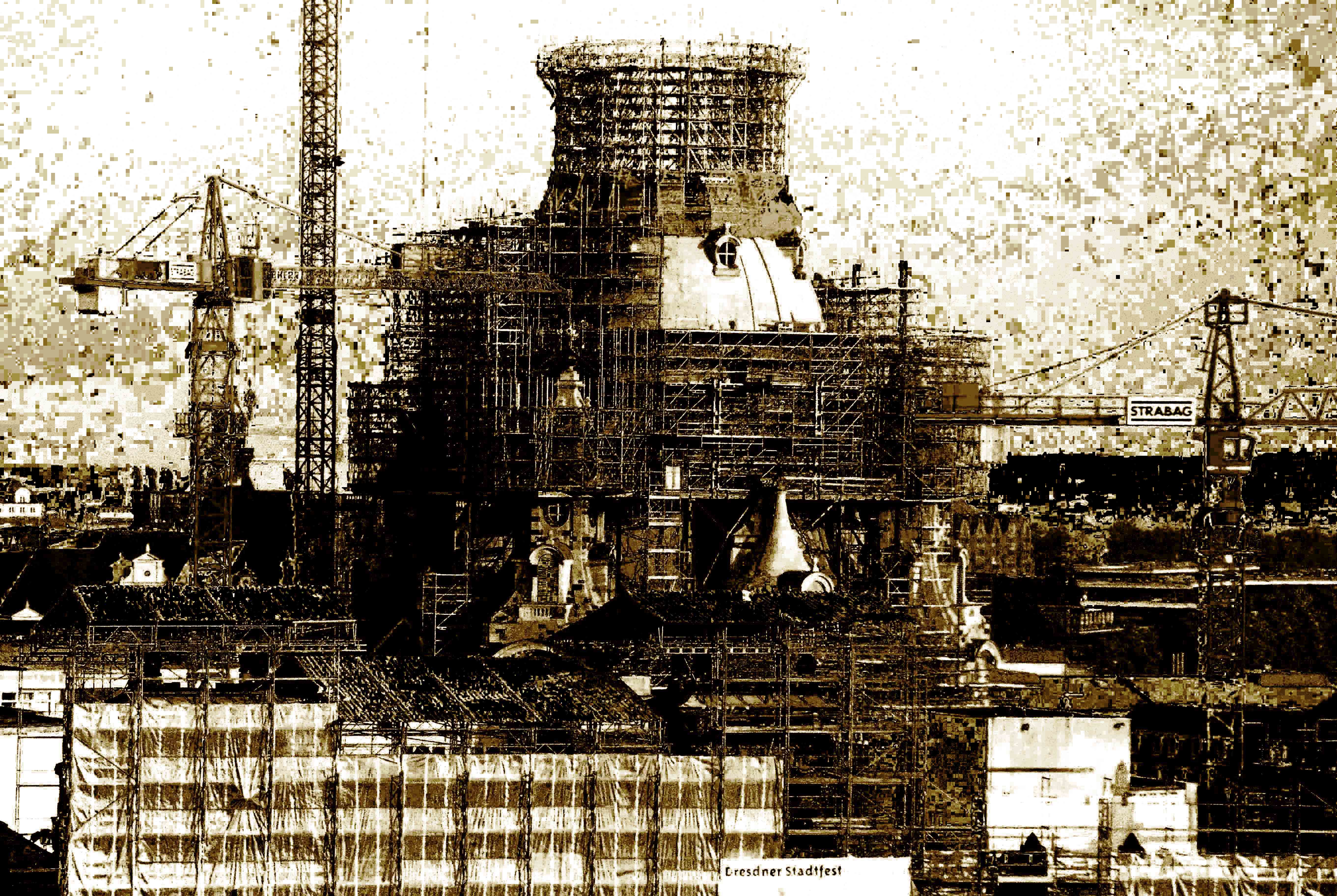 Klaus Willem Sitzmann Fotografie - Dokumentation Wiederaufbau Dresden