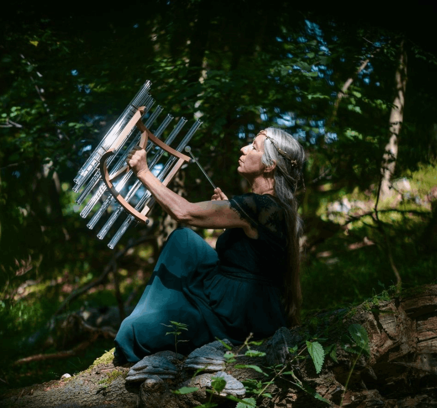 Kristallharfe - Kristallklang Pentonia