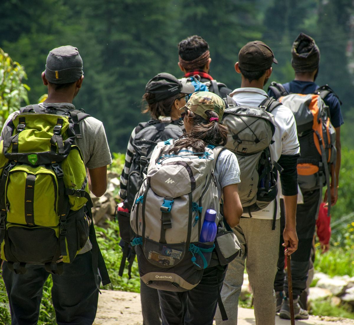 Wanderfreunde Hainzell bei einen Ihrer Wanderungen